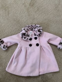 Size 12 months baby girls fleece coat