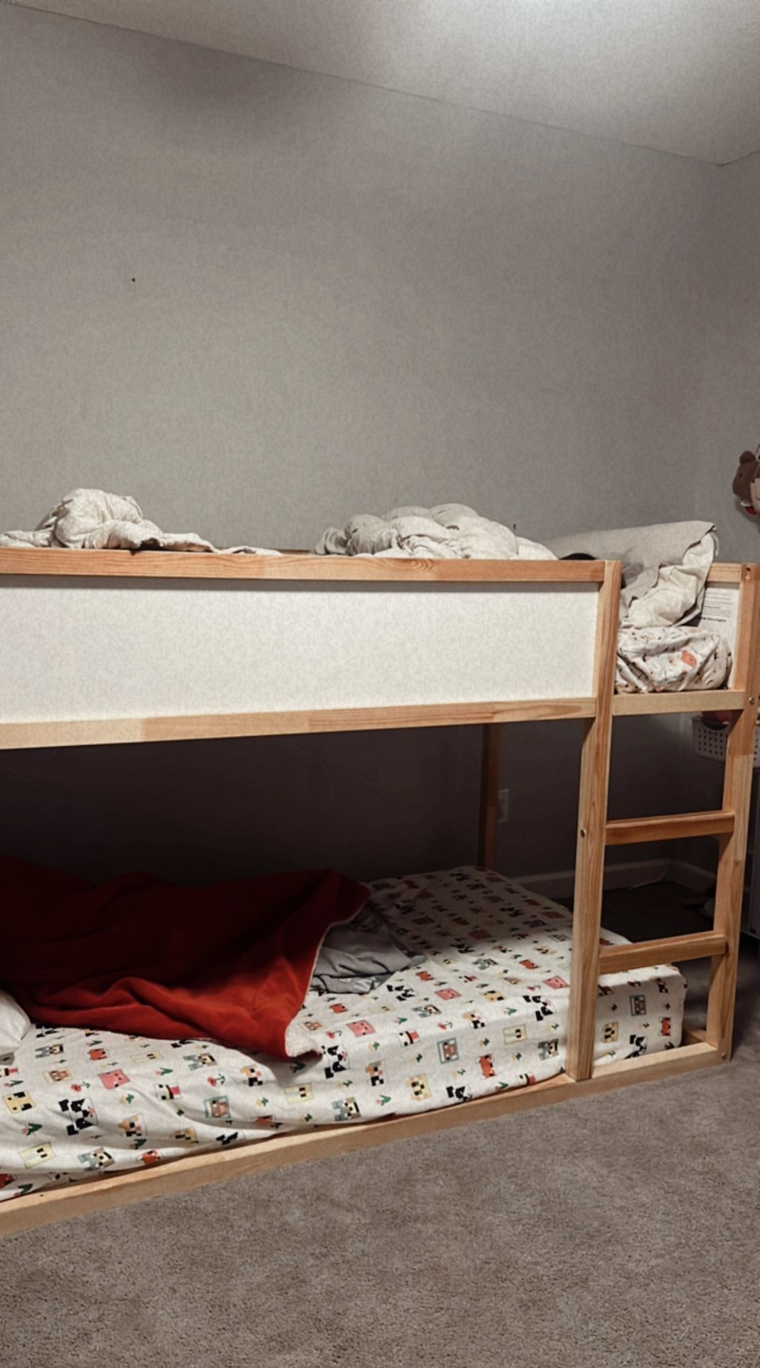 IKEA WOODEN BUNK BED