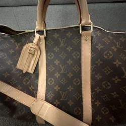 Louis Vuitton Bandourliere Keepall Travel Bag! 