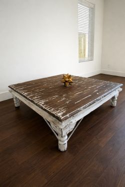 Coffee table Restoration Hardware