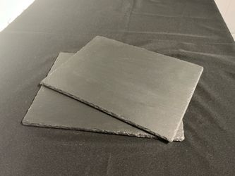 Magjo Slate Serving Plates Set of 2 - 12”x16”
