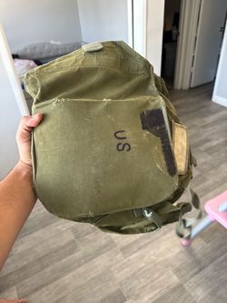 Military. Gas mask bag