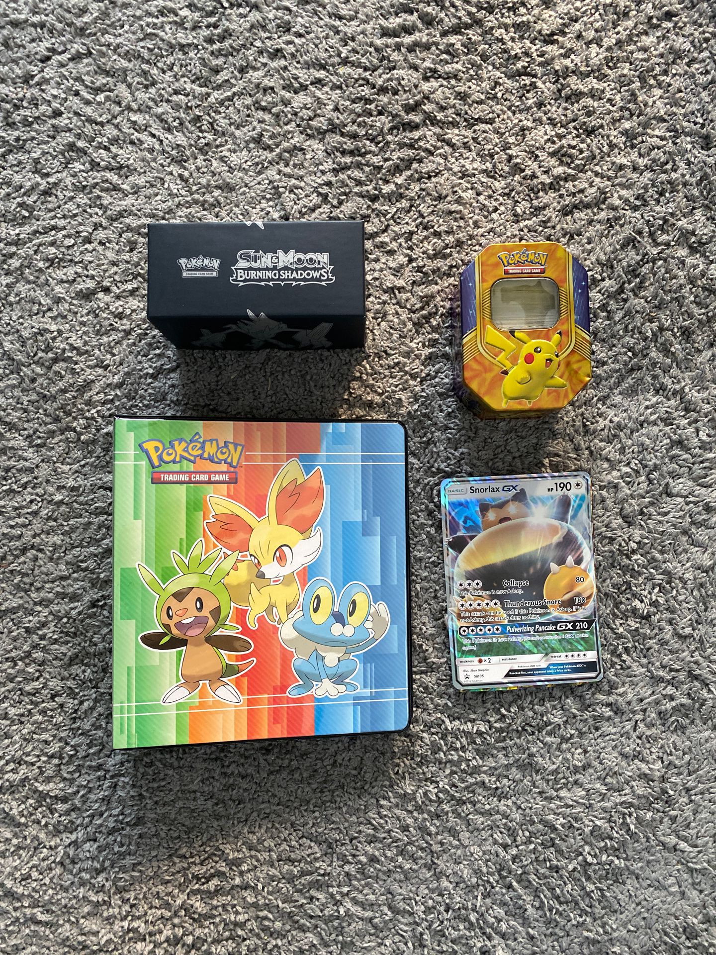 Pokémon Trading cards and accessories