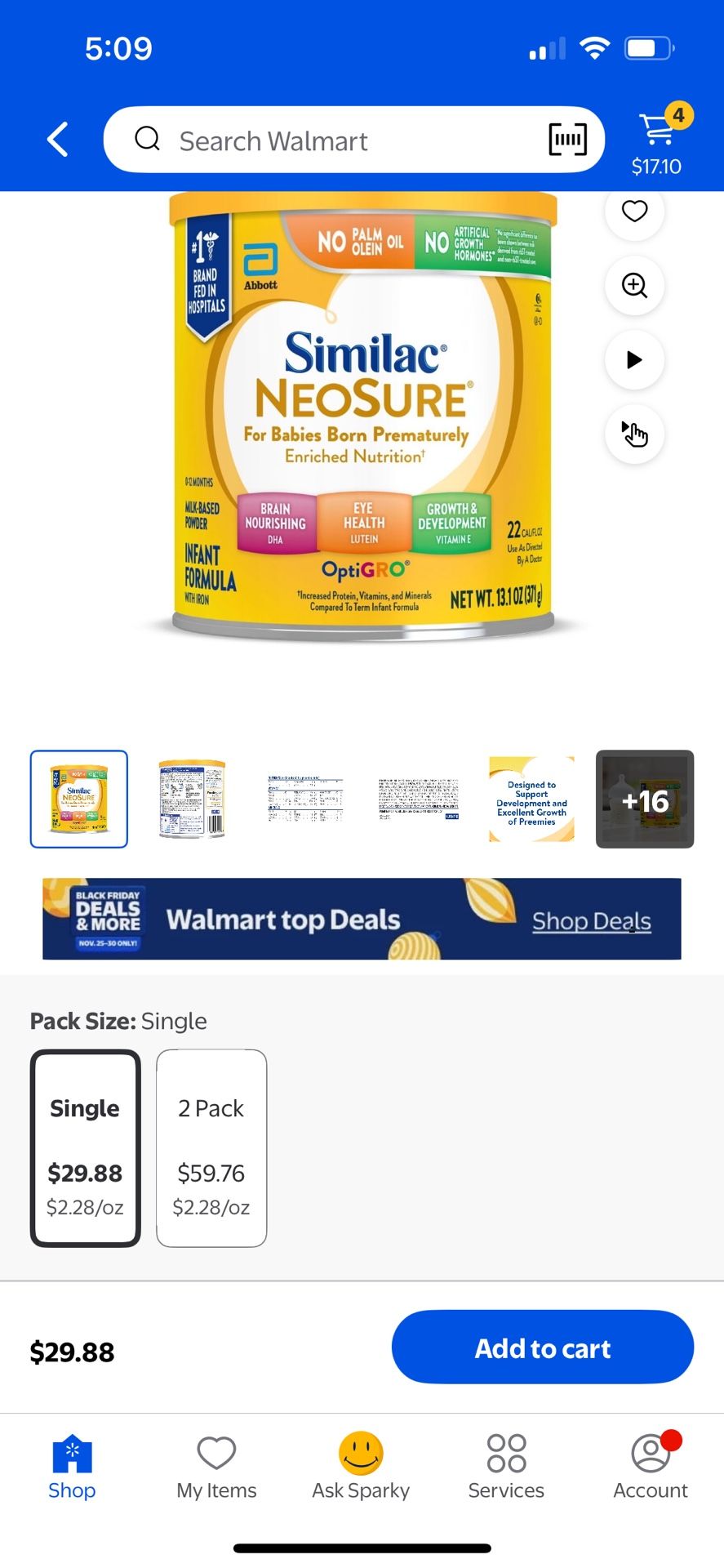 Similac Neosure 13.1oz Can