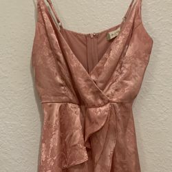 Pink romantic Dress Size m 