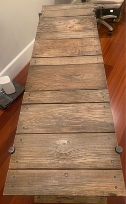 Pottery Barn Rustic Console
