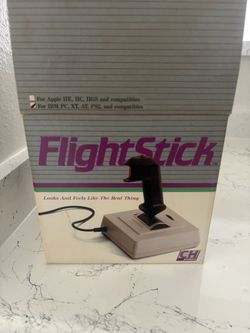 Vintage CH Products FlightStick – Retro PC / IBM Compatible