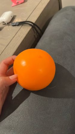 Orange ball squishy