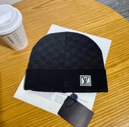 Louis Vuitton Black Knit Beanie