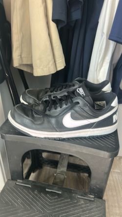 Nike Court Vision Low in Black/White size 11!