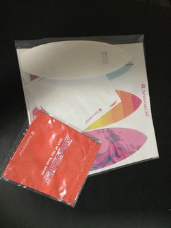 American girl joss surfboard and bag