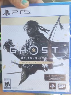 PS5 resident evil,Ghost of tsushima(directors cut)