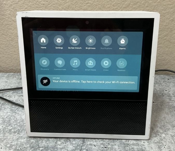 Amazon Echo Show 1st Generation Black Bluetooth Smart Speaker w/ Alexa
