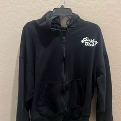 Playboy Club Zip Up Hoodie Size Medium