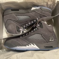 Jordan 5 Wolf Grey Size 10.5