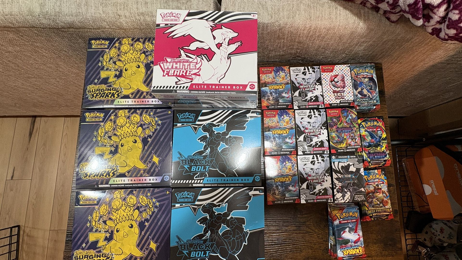 Pokémon Cards (new & unopened)