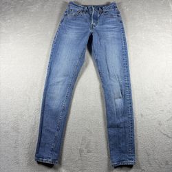 Levi’s Premium 501 Women’s Size 23x30 Blue Wash Jeans denim Y2K #2740