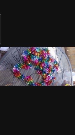 Christmas Ornaments Decorations Twinkle Shinning Garland Various Colors $8 Each