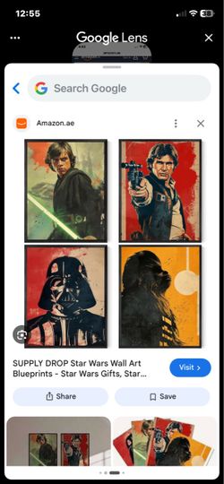 Star Wars Wall Art Prints 11x14”