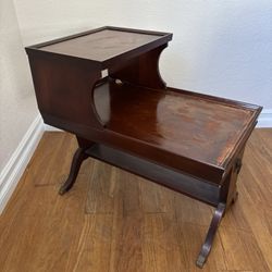 Vintage Magazine Side Table 