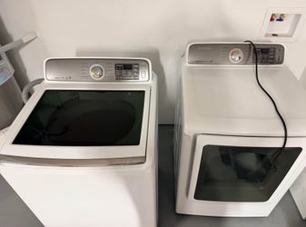 SAMSUNG washer and dryer