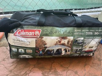 “Weather master 2 “ screened tent 10 person  Coleman