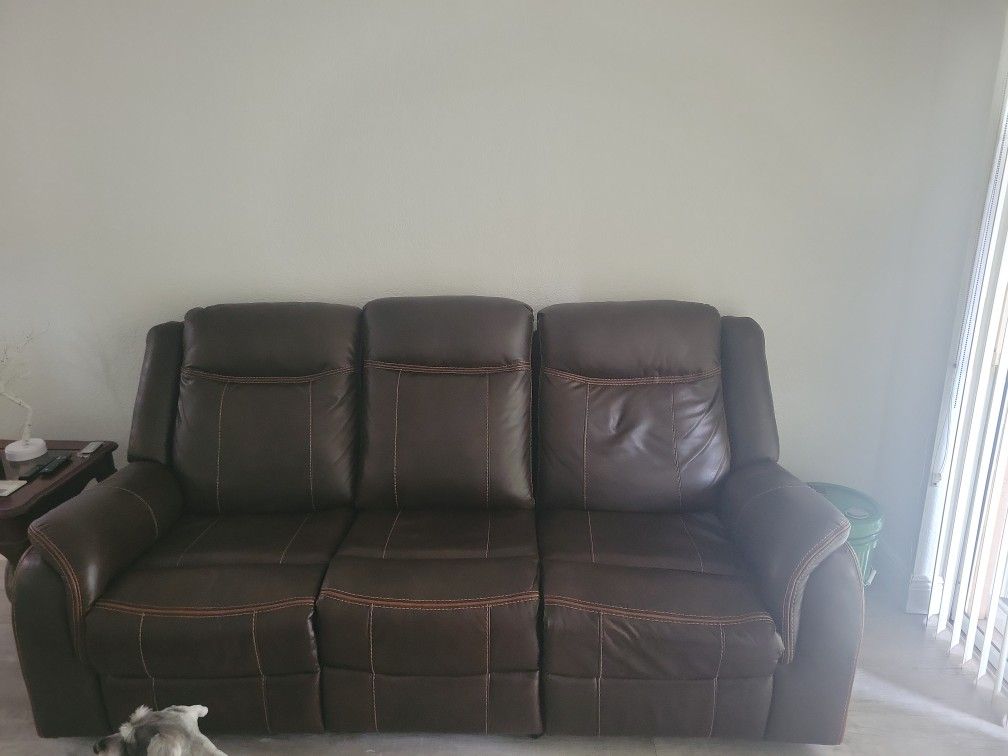 Leather Sofa