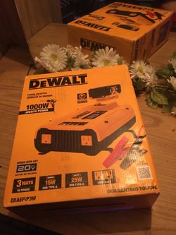 Dewalt 1000W 3 way Portable Power Inverter