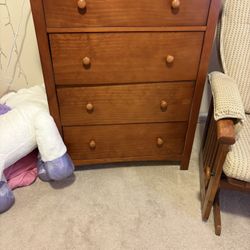 Matching Dresser And Changing Table With Pad And Cover 