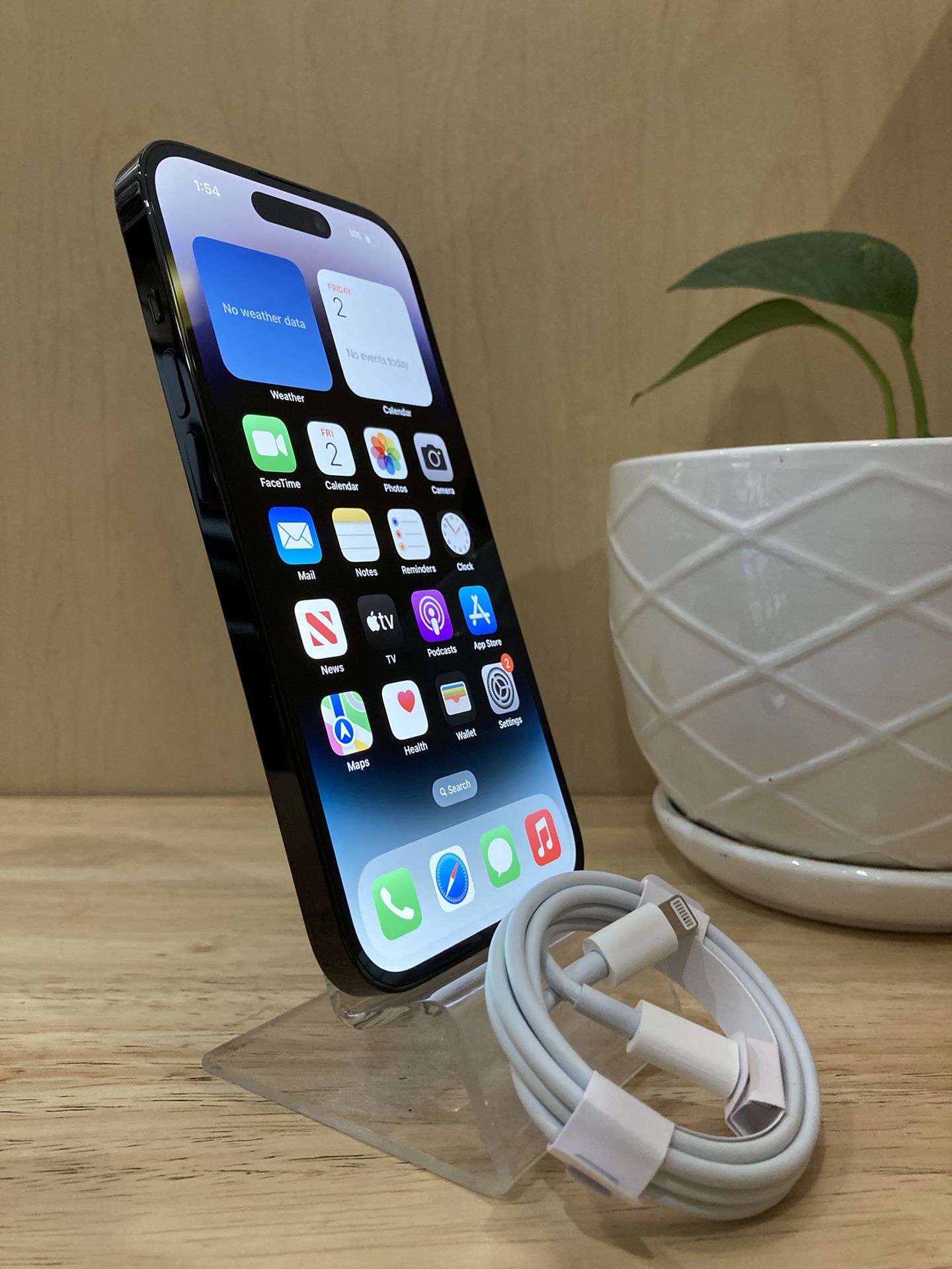 Apple IPhone 14 Pro Black 128Gb Factory Unlocked/ Liberado De Compania