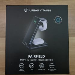 Urban Vitamin Fairfield 3 in 1 Wireless Charger