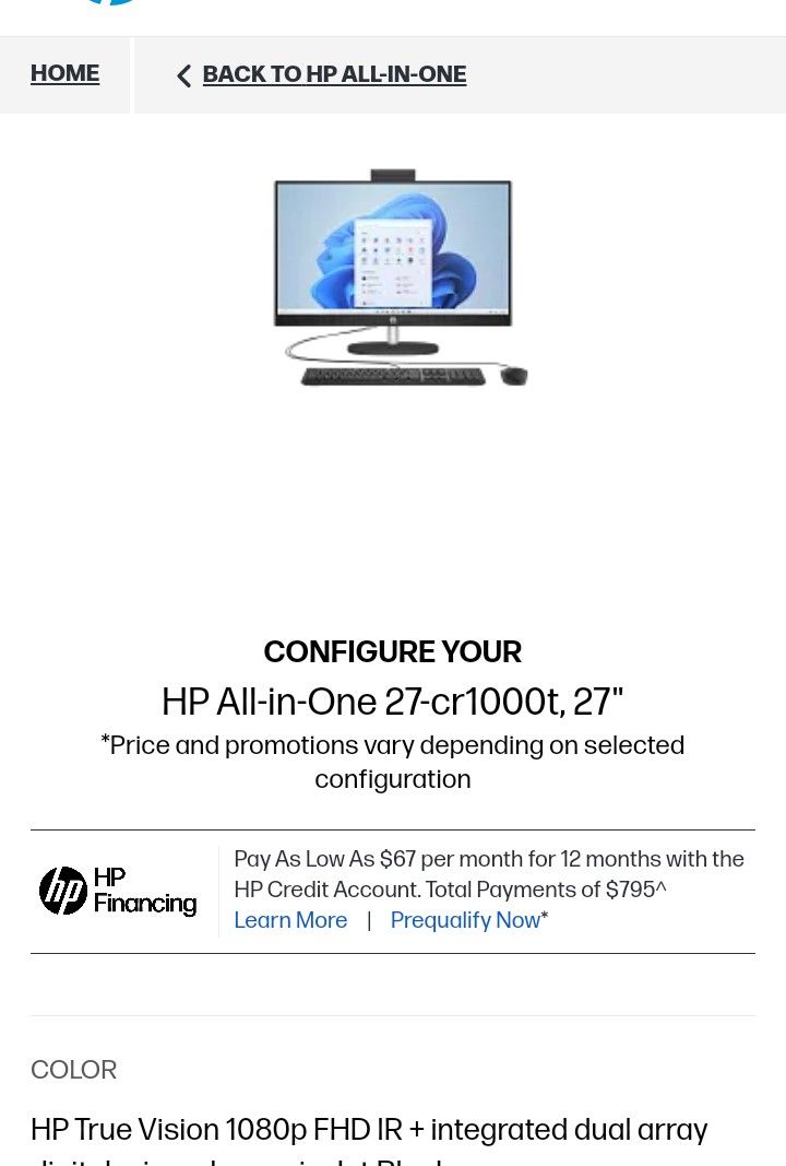 Hp All In One Desktop