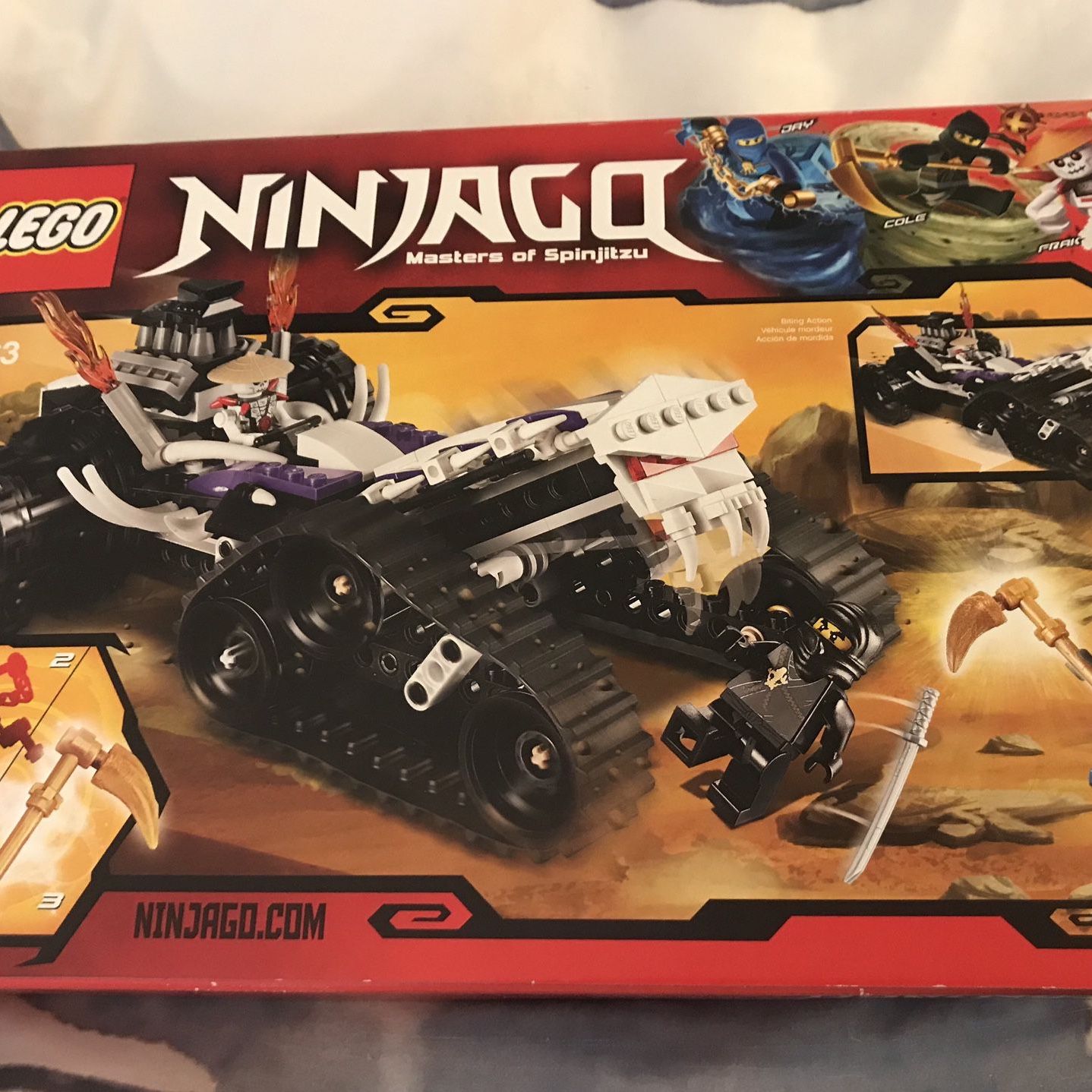LEGO Ninjago Ninja Figures Turbo Shredder Set 2263