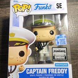 Funko Pop! Captain Freddy Fundays 2025 Experience 2025 Limited Edition 2500 Pcs