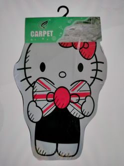Hello Kitty Christmas Floor Mat Rug Carpet New