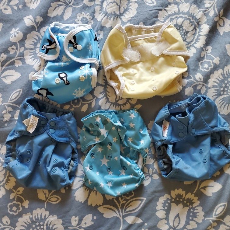 5 Waterproof Cloth Diaper Covers