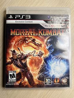 Mortal kombat for PlayStation 3