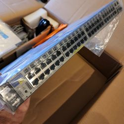Hp 2650-pwr   J8165A  Procurve 48 Port Poe Swith, New In Box