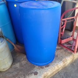 55 gallons Empty Plastic Drum