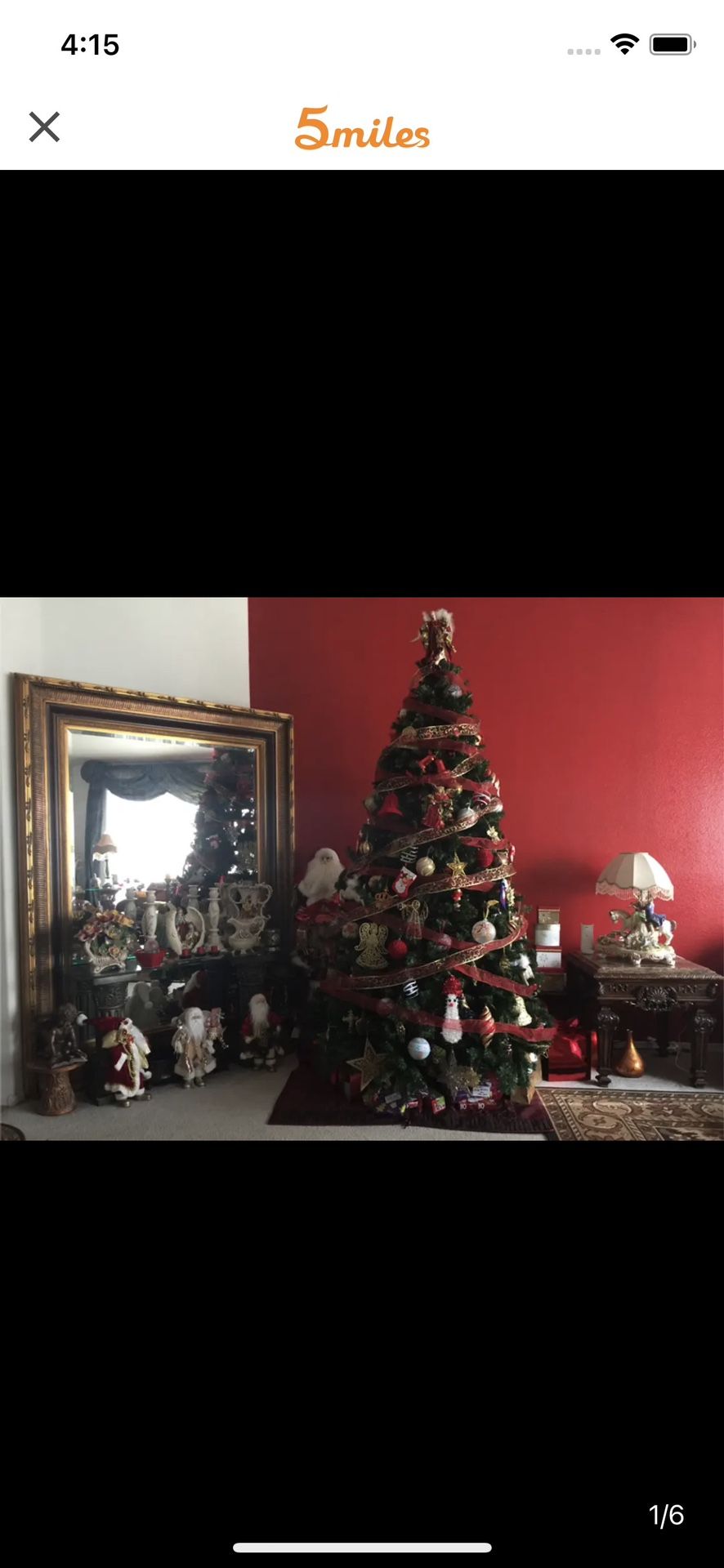 Christmas tree & decor