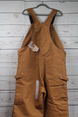 Carhartt retailers r28 duck carpenter bibs