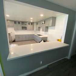 Kitchens Cabinets And Quartz