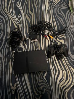 Ps2 slim w/ controller and eye toy