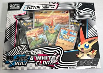 Pokemon Black & White Unova Victini Illustration Collection Box Pokemon Scarlet & Violet