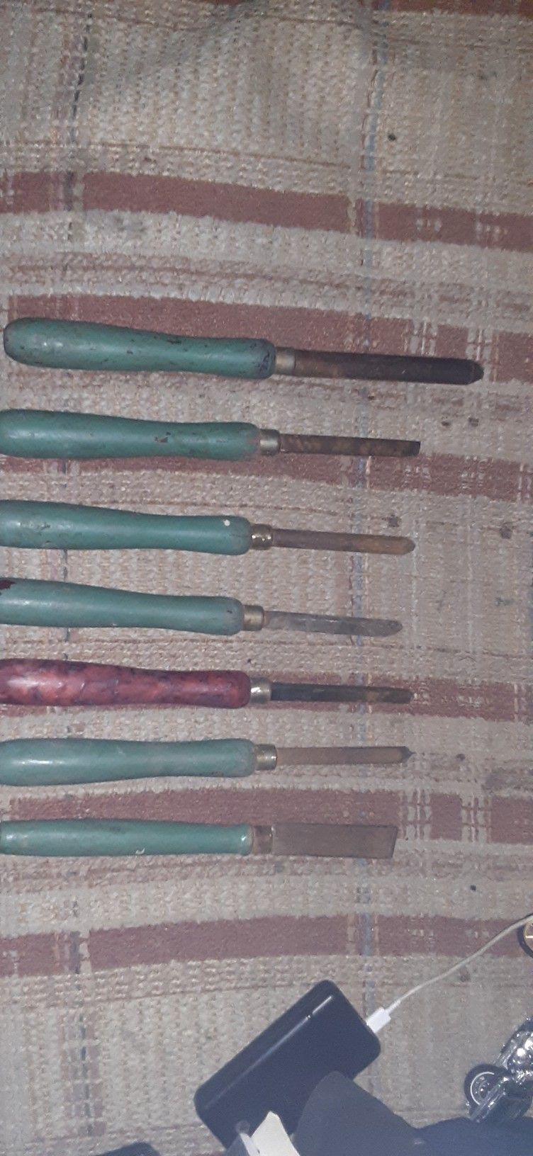 Craftsman Chisels.. Vintage But Barley Used