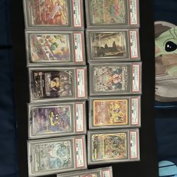 Pokemon PSA 10 Slabs