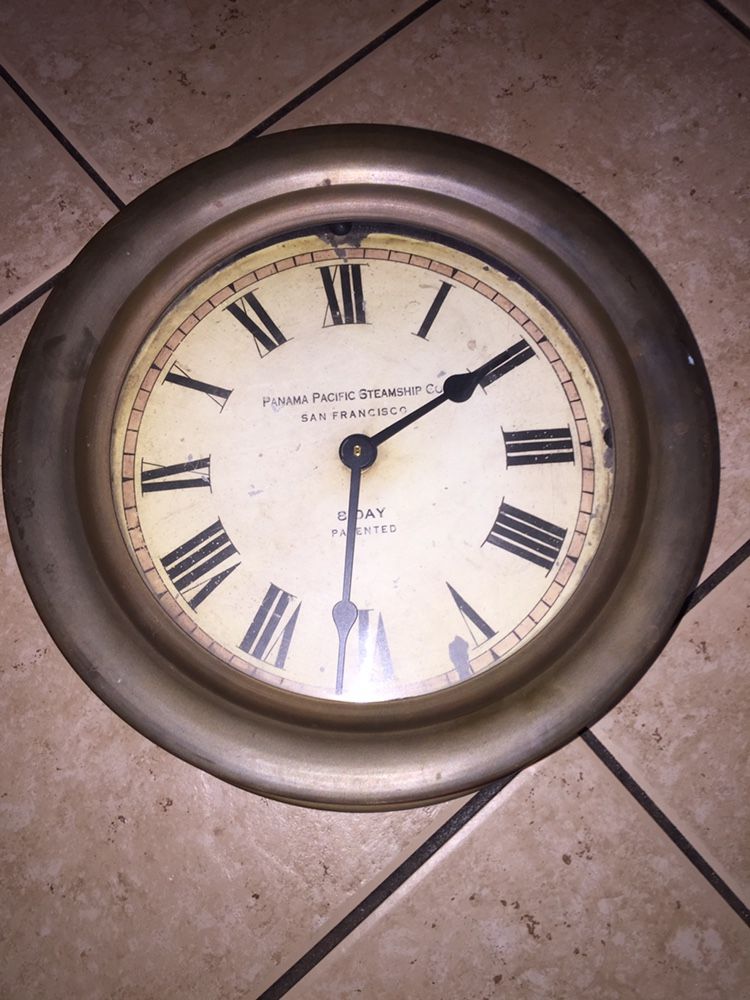Vintage Looking Brass Decoration Clock