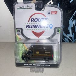 GreenLight 1/64 scale Route Runners 2018 Ram Promaster UPS truck 