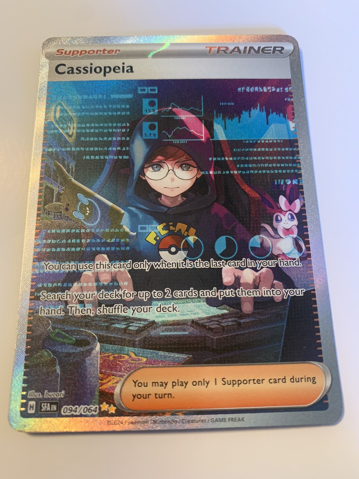 Cassiopeia Special Illustration Rare 094/064 2024 Pokmon TCG Shrouded Fable Card for Sale in San Diego, CA - OfferUp Cassiopeia Special Illustration Rare 094/064 2024 Pokmon TCG Shrouded Fable Card for Sale in San Diego, CA - OfferUp