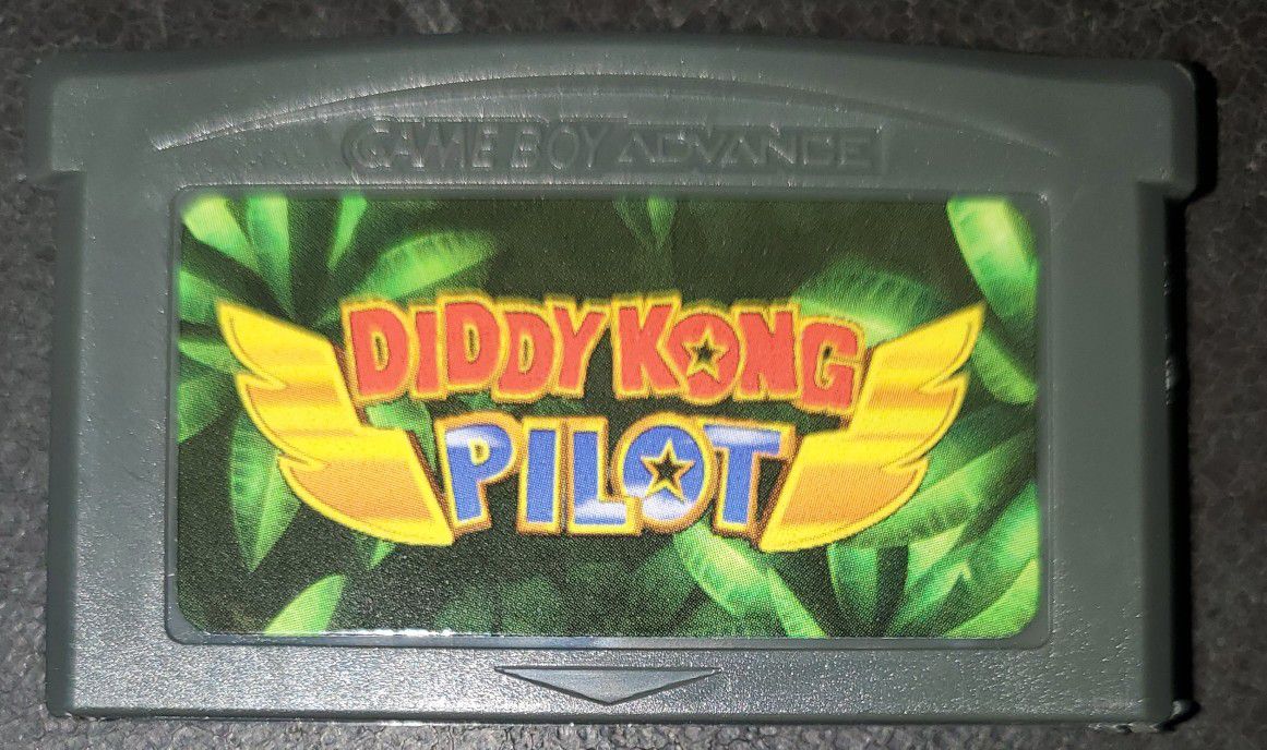 Diddy Kong Pilot GBA Game Cartidge Gameboy Advance Video Game
